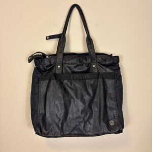 Lululemon Black Large Yoga Tote Bag